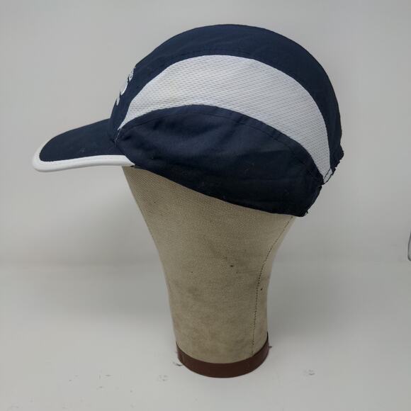 Indy 500 Festival Mini Marathon Strapback Hat Blue Embroidered Logo - Picture 5 of 10